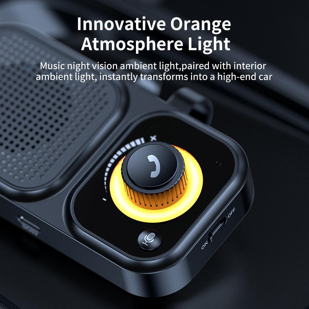 New Bt17 Sun Visor Bluetooth Car Hands-Free Call Noise Reduction Intelligent Sensor Vibration Boot Siri Voice 3W