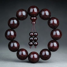 印度小叶紫檀手串高密度金星文玩念珠佛珠男女同款非洲紫檀文玩