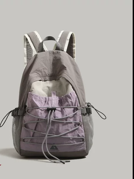 Ur Backpack Women's 2026 New Style School Bag Outdoor Sports Hiking Backpack Mountaineering Bag Short-Distance Travel Bag Computer Bag