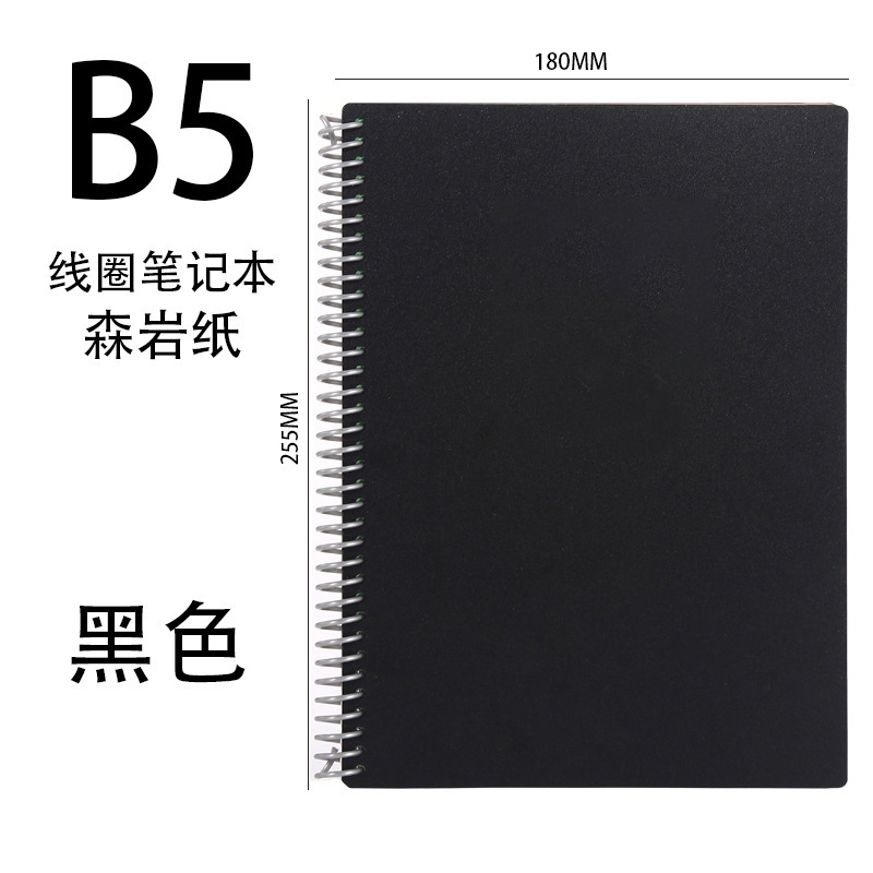 B5 negro (modelo de superficie limpia) agujero redondo)