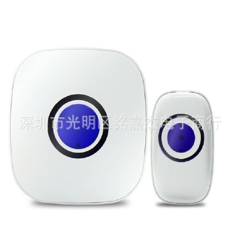 亚马逊创意新款无线门铃家用电子插电音乐门铃家居一拖一智能门铃