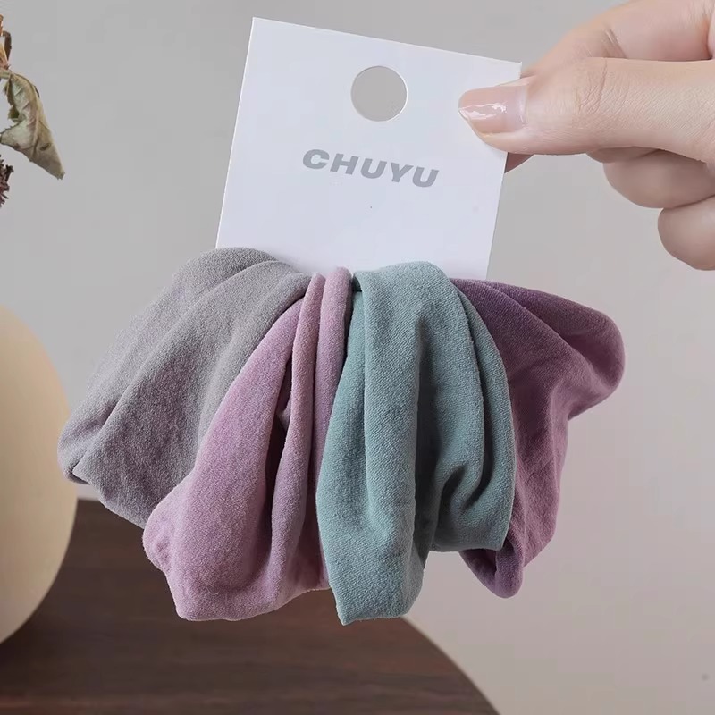 2025 nuevo cabello de alta gama cabello de las mujeres adultas no lastimar cabello corda de cabello coreana simple correa de cola de caballo alta