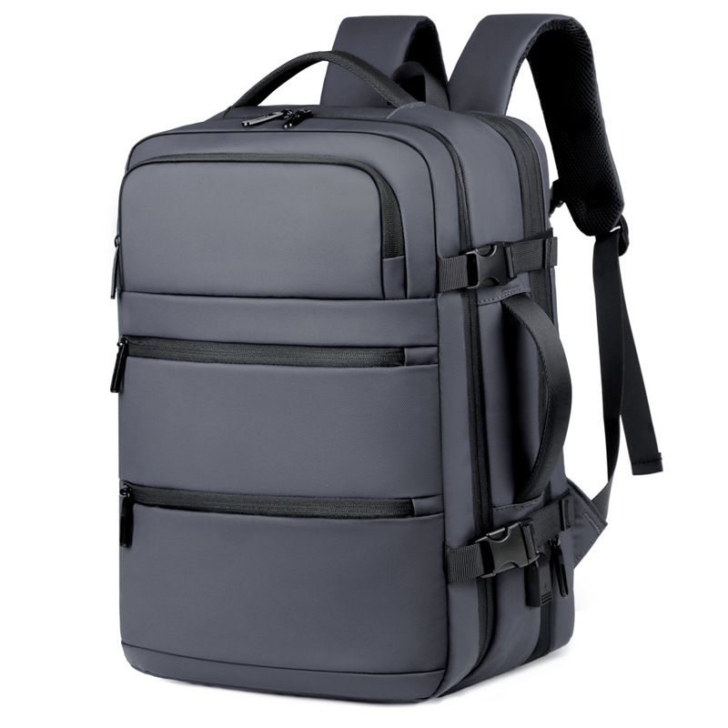 Men's Casual Large Capacity Laptop Backpack For Travel And School_voghion.com