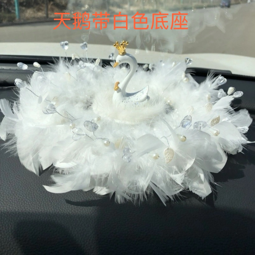 Decoraciones de automóviles Camellia creativa nueva consola central de verano joyas de automóviles chicas decoración de plástico