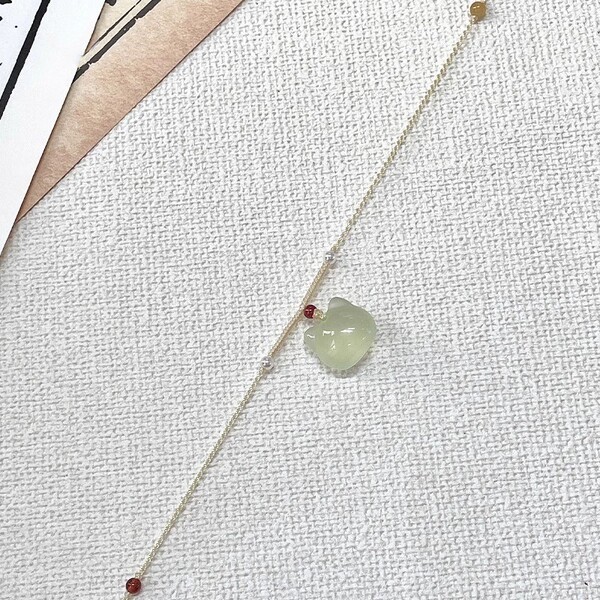Cute woven universal necklace handmade