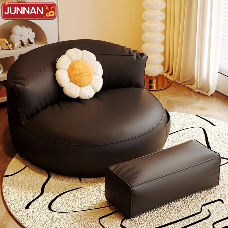Dormitorio pequeño balcón se puede acostar bolsa de frijoles sala de estar casa tatami casa pequeño sofá red sofá perezoso hoja