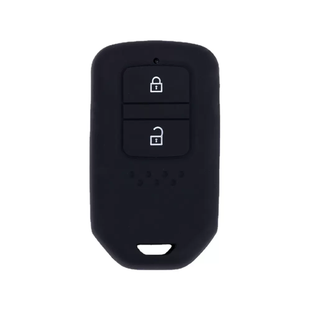 适用本田XR-V智能2键硅胶钥匙套思域软胶锁匙包飞度歌诗图保护套