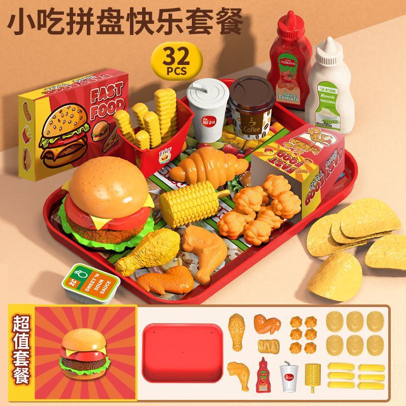 Juguetes de cocina de niños grandes juegos de cocina para niños niñas muebles de cocina para bebés cocinando platos de simulación de corte