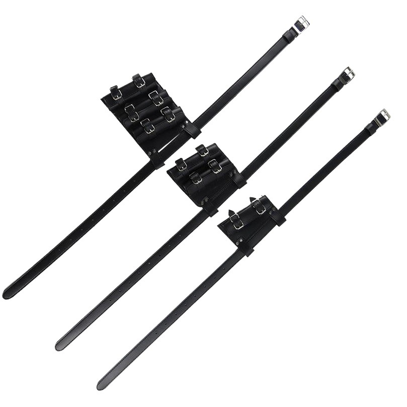 Cosplay anime espada pu cuero espada Correa mochila cinturón cuchillo colgando dispositivo de fijación