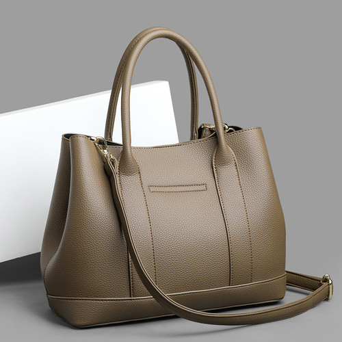 Bags for women  new Korean style fashion middle-aged mother hand bag commuting large capacity crossbody handbag for women