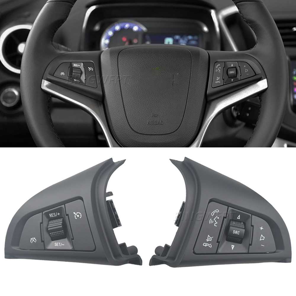 Chevrolet Cruze, Malibu, Chevrolet Trax va Vogue ko'p funksiyali rul boshqaruvi tugmalari, kruiz-kontrol va telefon bilan mos keladi.