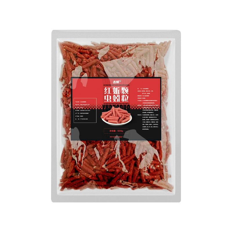 Red worm earthworm granules carp, grass carp granules, fishing bait ingredients, fruit acid -flavored milk flavor granules