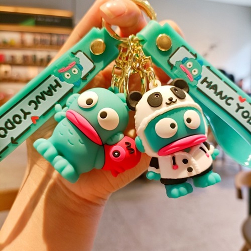 New Clownfish Cartoon Keychain Cute Hando HangYodon Figure School Bag Hook Car Keychain