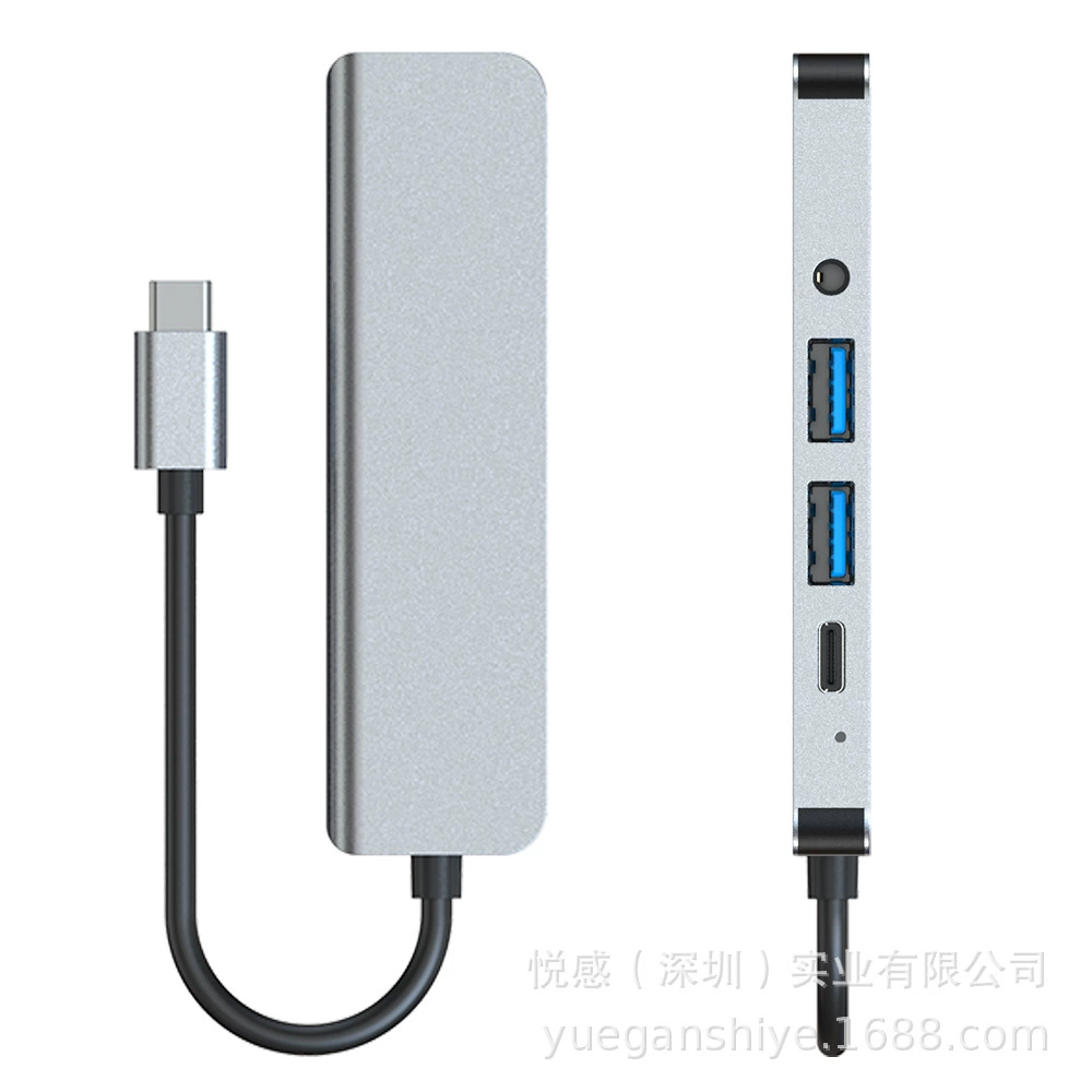 Кроссбордер USB3.0 tpye-C расширение дока Аудио-хаб подходит для Apple Huawei ноутбука расширенная док-станция