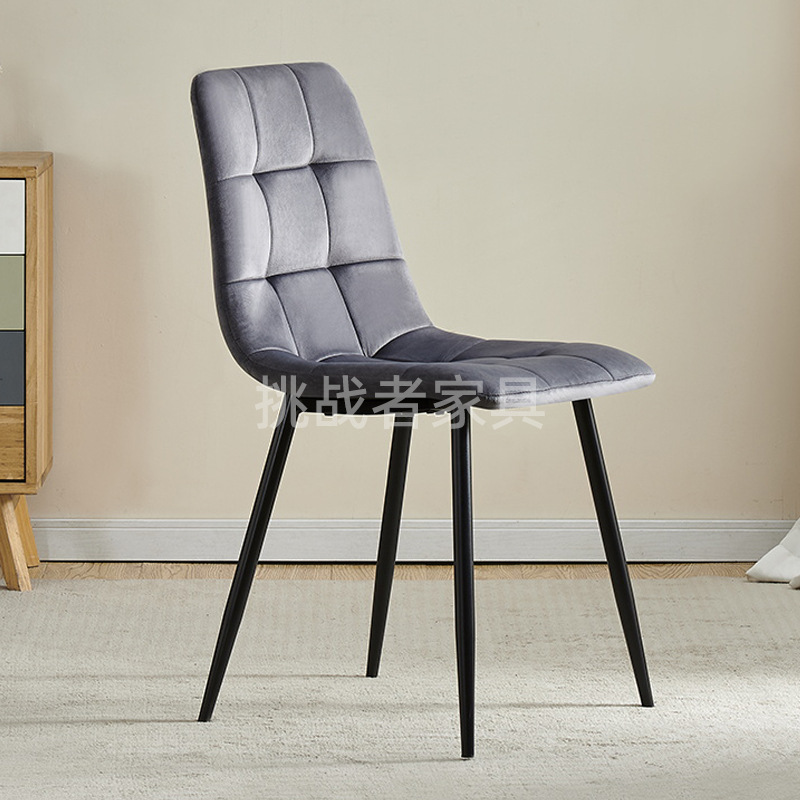 Silla de comedor doméstica transfronteriza simple silla de respaldo casual silla de mesa silla de comedor mesa silla de café silla de recepción