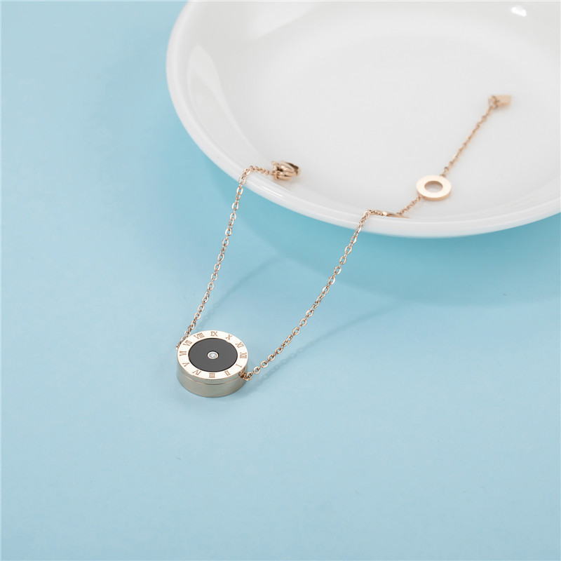 Loftily Cross-Border Popular Fashion Niche Ins Style Aromatherapy Real Diamond Bracelet Women's Jewelry Can Be DIY Titanium Steel Bracelet