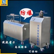 水刀切割机油管超高压水切割便携式自动切割机水射流防爆切割机