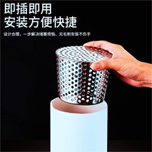 下水道镂空地漏防堵304不锈钢地漏防虫防堵防鼠特厚防虫地漏