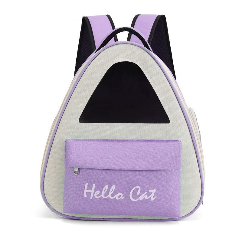 Handheld foldable backpack to go out