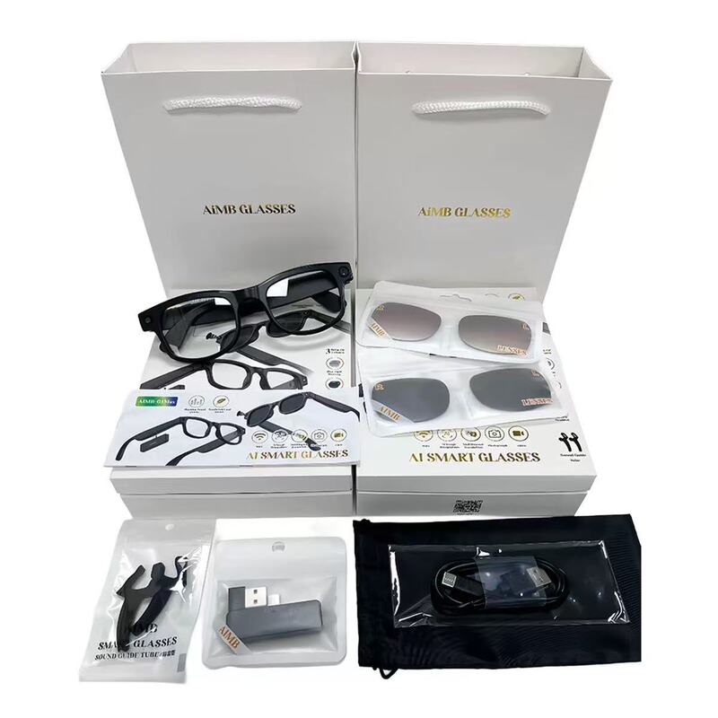 New G1MAX Smart Glasses 8MP Anti-Shake 1080 HD Video Recording AI Image Recognition Translation Call New G1MAX Smart Glasses 8MP Anti-Shake 1080 HD Video Recording AI Image Recognition Translation Call