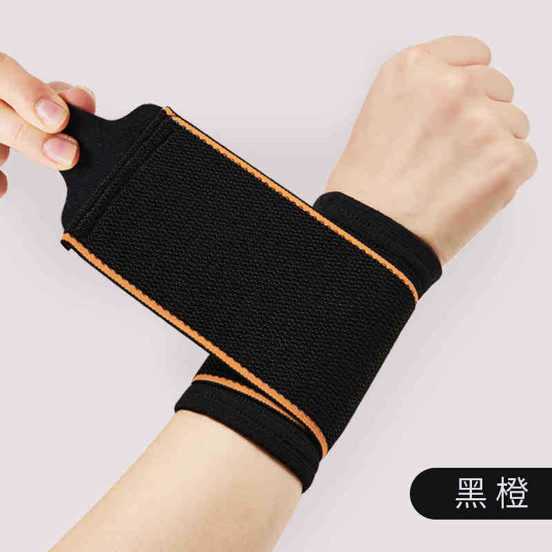 Muñequera deportiva de los hombres de la muñeca de la vaina del tendón de la correa de muñeca de fitness de baloncesto de levantamiento de pesas vaina de la manga de compresión fija esguince de equipo de protección