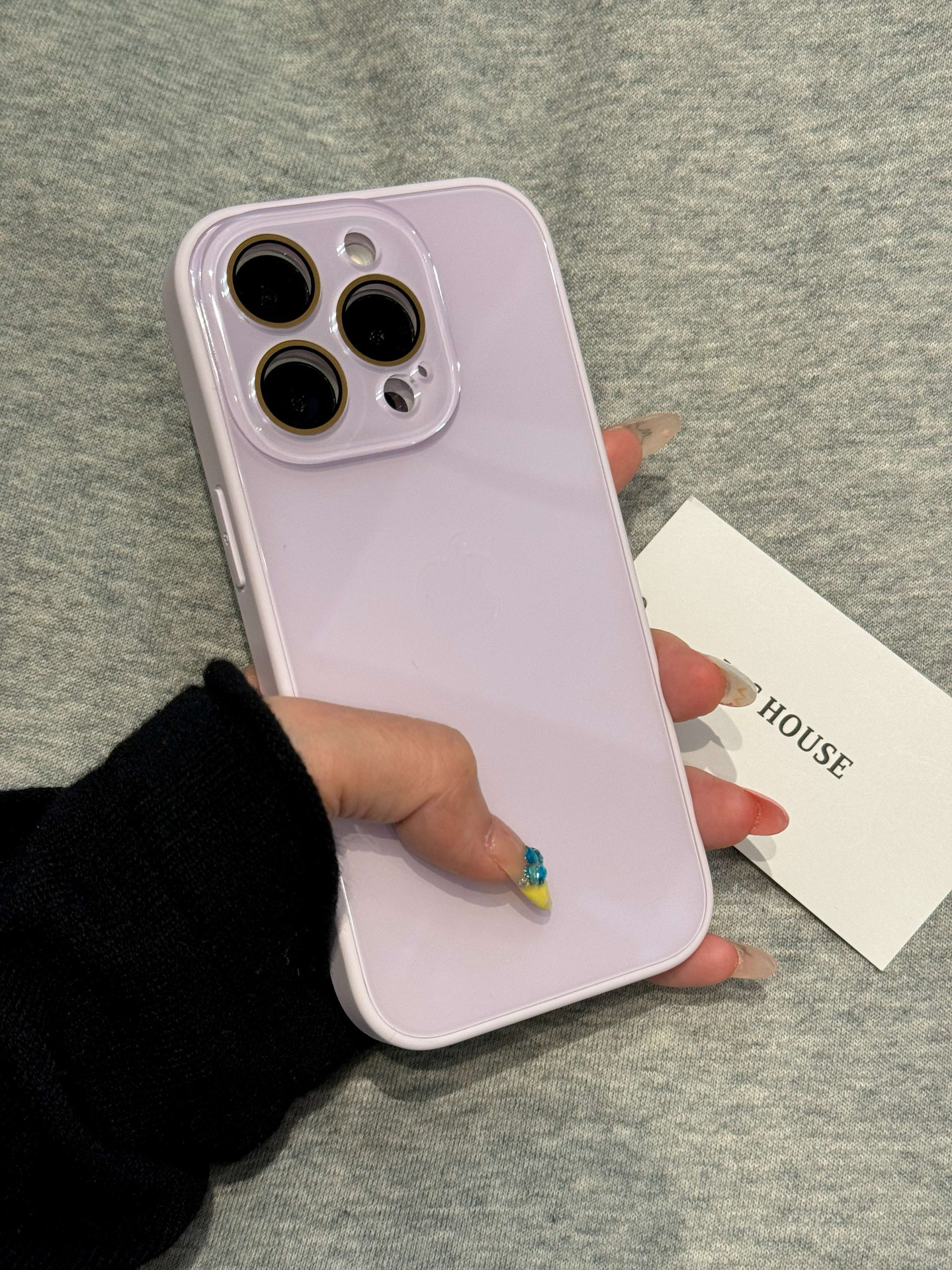 Clear Candy-colored Phone Case With Lens Protector For Iphone 16 Pro Max_voghion.com