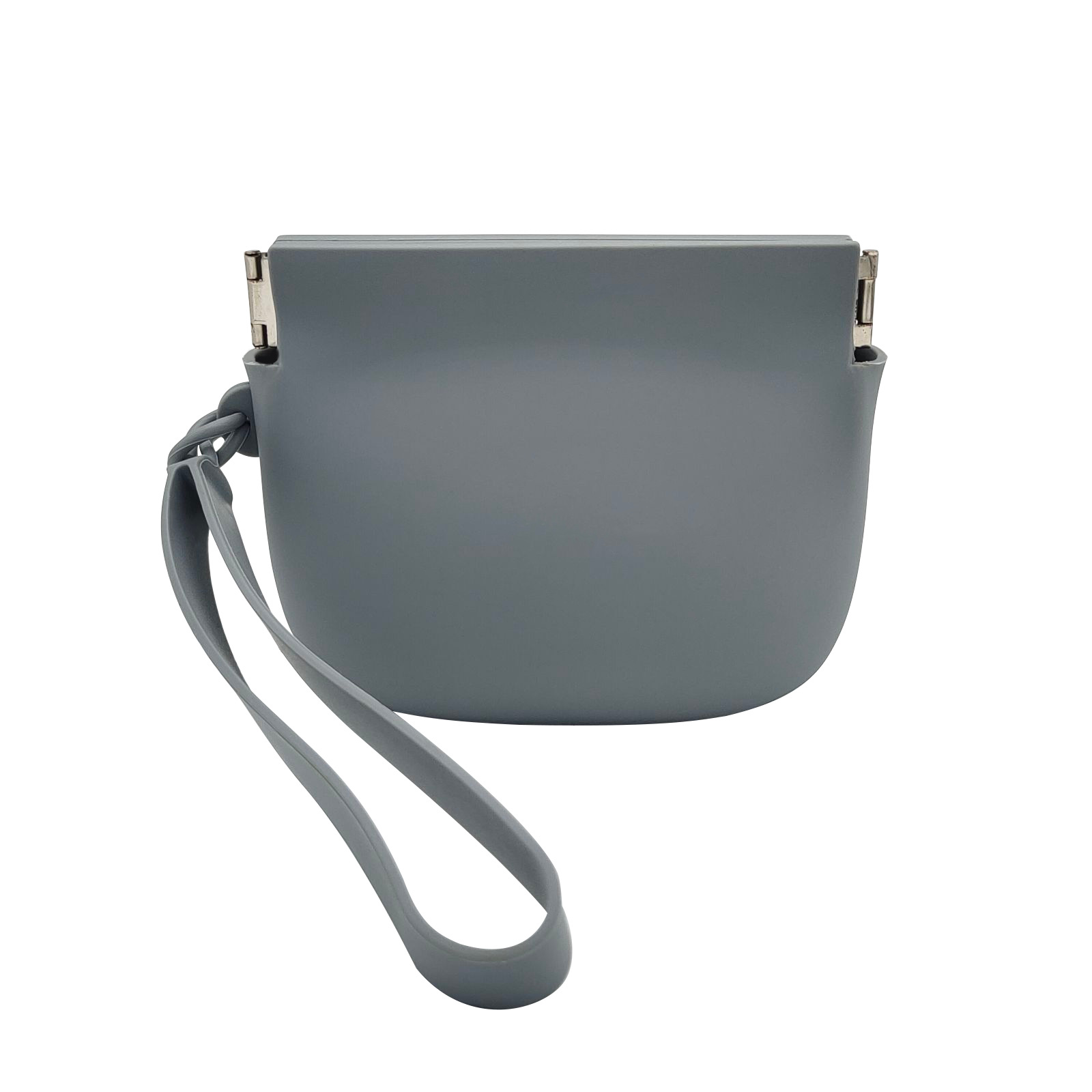 シリコンゴム弾性板小銭入れ口紅化粧バッグ自動閉鎖鍵イヤホン収納袋携帯型ミニバッグ