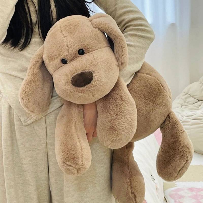 ぬいぐるみ、かわいい子犬人形、女の子人形、子供犬睡眠人形、誕生日プレゼント|undefined