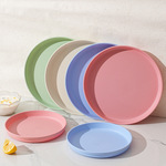 塑料加厚圆形托盘花盆托盘塑料盆托接水盘盆垫盆咖啡盘分片盘家用