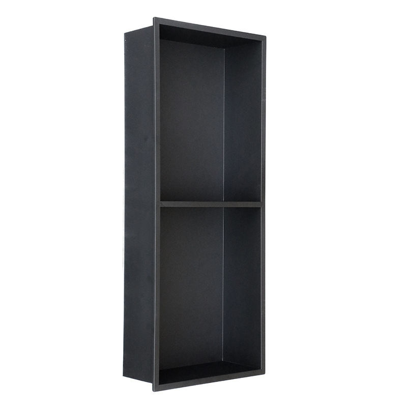 304 de acero inoxidable nicho de baño incrustado de almacenamiento en rack de almacenamiento artefacto gabinete oculto gabinete de pared rack de almacenamiento de pared