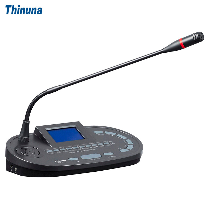 Thinuna VA-6912I/06 六语言同声传译单人翻译台专业话筒