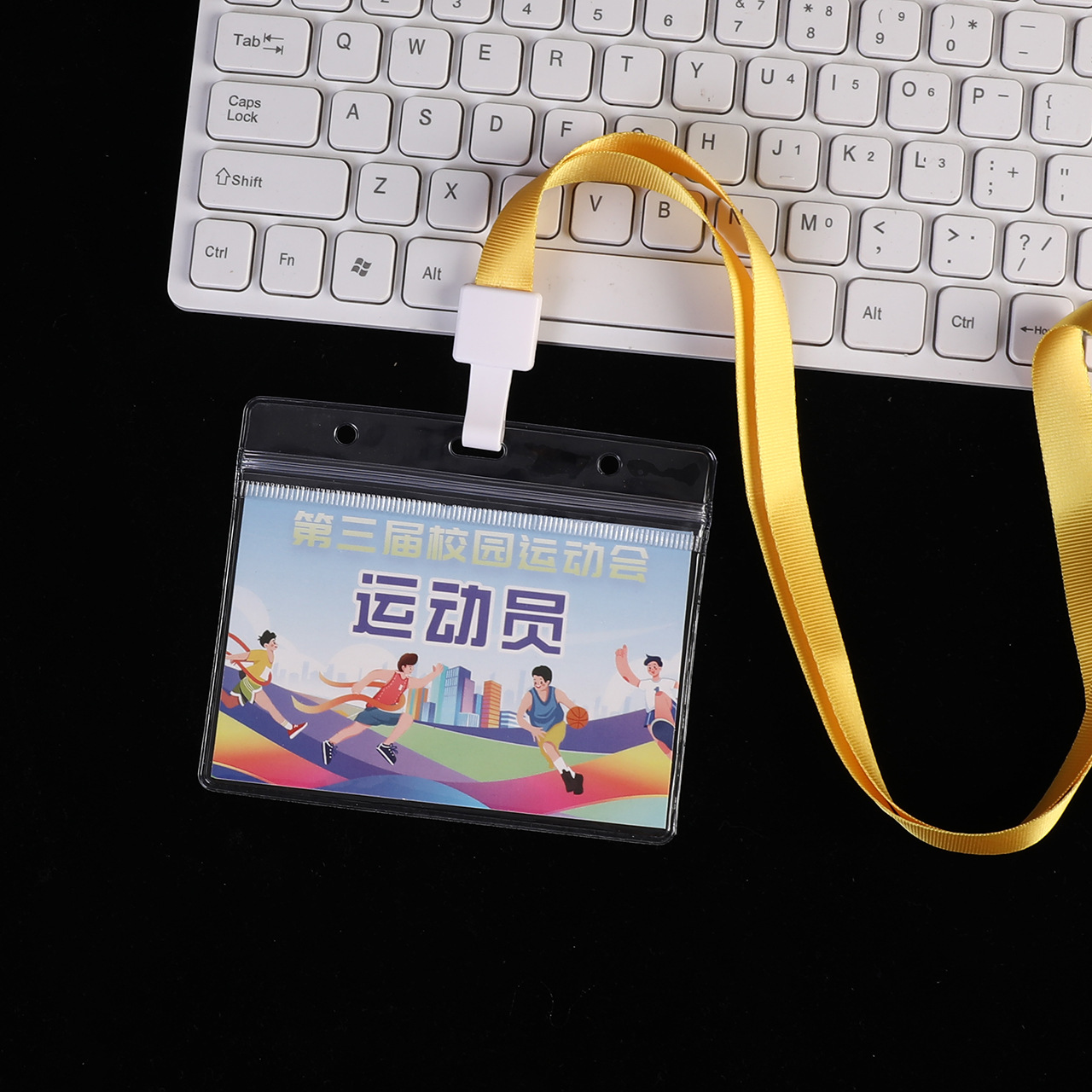 Horizontal 10 * 8.5cm (con cuerda)