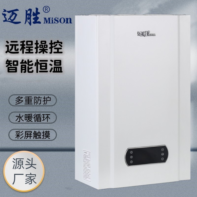 生活锅炉电壁挂炉220v/380v双暖取暖洗浴两用农村煤改电电采暖炉