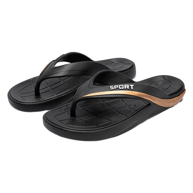 Шлепанцы, мужские летние модные мужские Верхняя одежда на клипсах, Новые противоскользящие износостойкие пляжные сандалии оптом