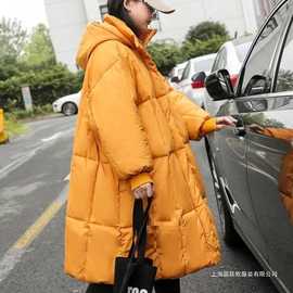 加大加肥宽松大衣遮肚孕妇大码女装棉衣棉服200斤胖面包服