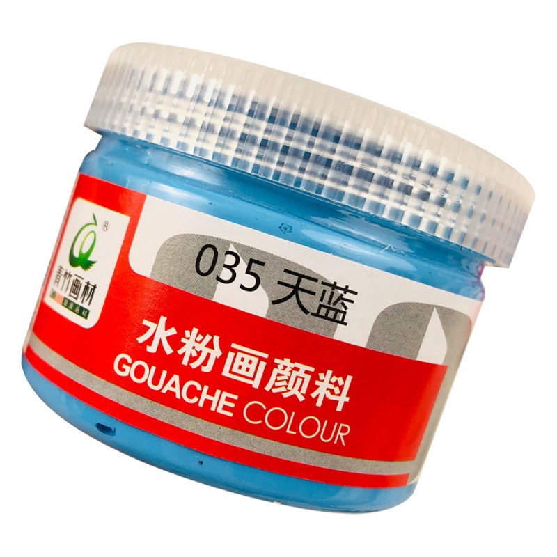 Зеленый бамбуковый гуашь пигмент костюм Начинающий 100 мл дети студент бутылка белая гуашь цветная живопись