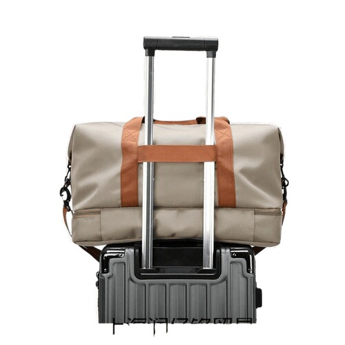 Travel backpack handbag short trip unisex large capacity canvas bag travel bag short trip lightweight sports fitness