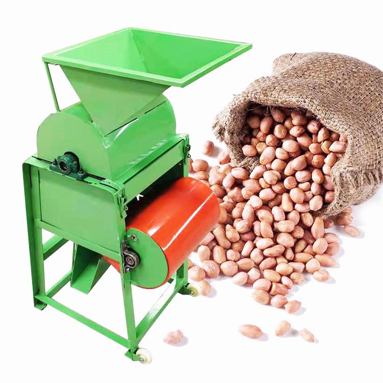 2024花生小型家用脱壳机电力柴油两用花生剥皮机家用脱皮机