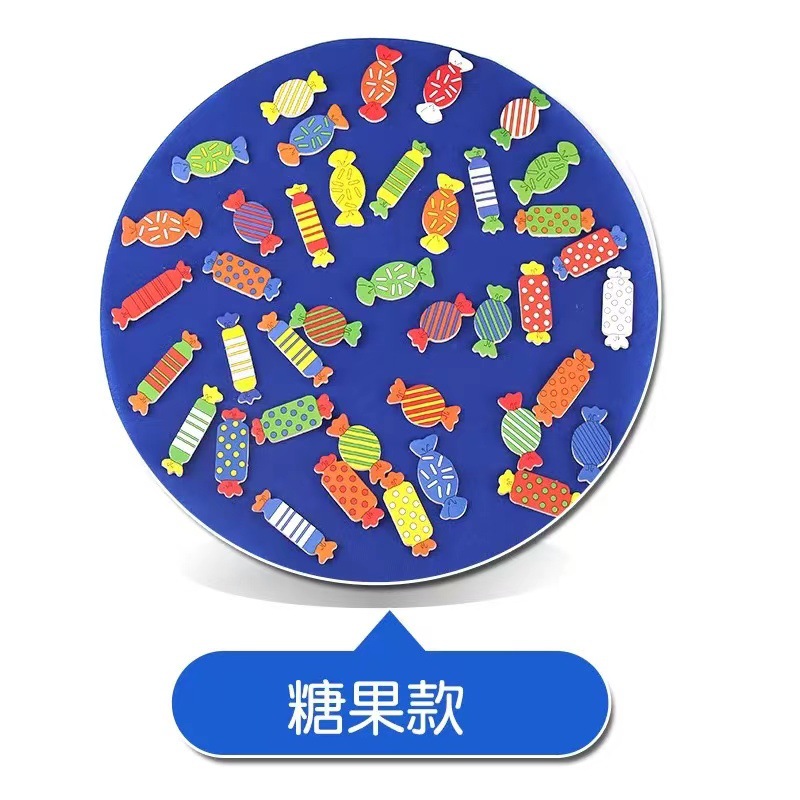 Los niños de madera simulación helado Popsicle forma bloques de construcción rompecabezas cocina cognitiva niños y niñas Juguetes