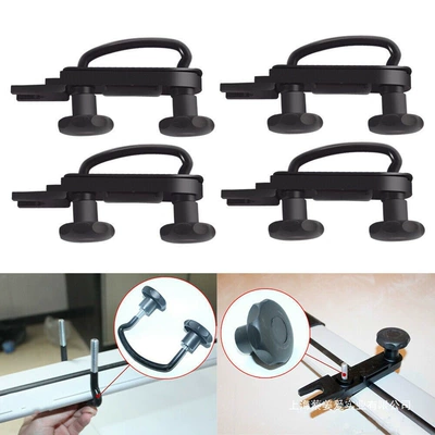 Roof box bolt U-hook luggage rack