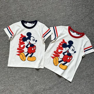 外贸夏季新款姐弟款童装短袖T恤衫幼儿园节目活动服装