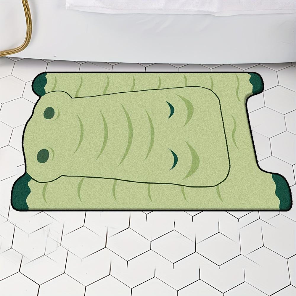 Cute Cartoon Special-Shaped Imitation Cashmere Bedroom Bedside Blanket Living Room Sofa Coffee Table Mat Wear-Resistant and Easy-Care Floor Mat