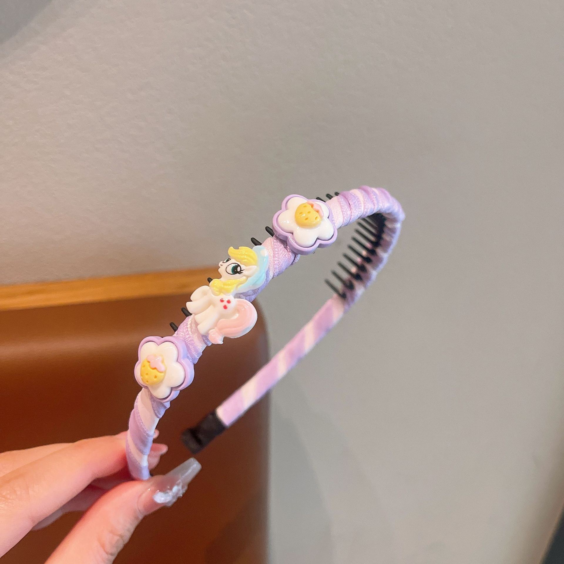 Niños de dibujos animados pony lindos pinzas de cabello niñas paoli pinzas de cabello niñas pinzas de cabello rotas para estudiantes set de pinzas de cabello BB