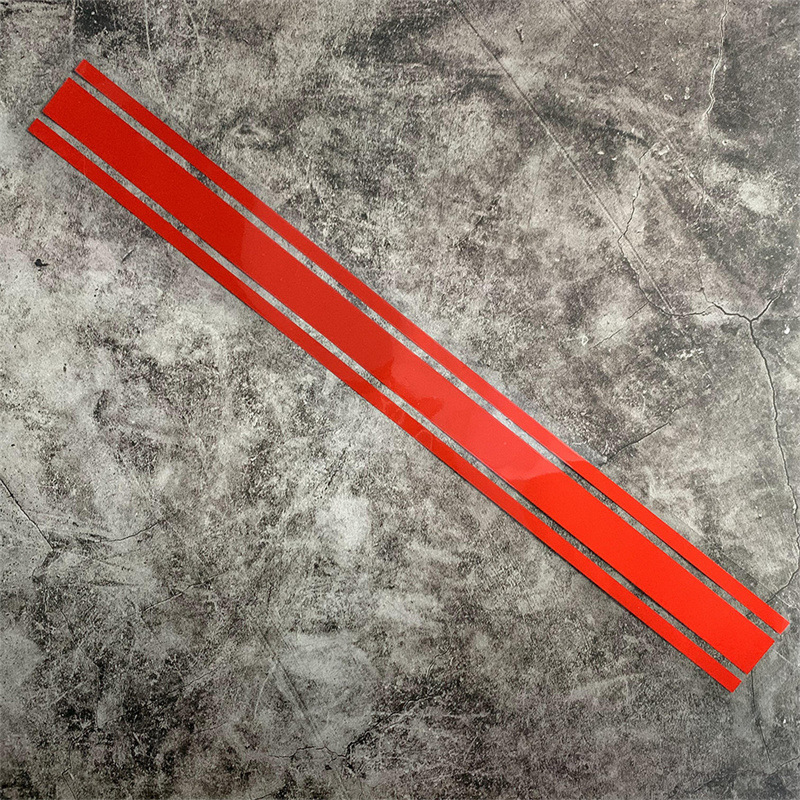 50cmx5cm 빨간색 반사 스티커, 3겹 코팅
