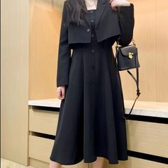 大きいサイズの婦人服の夏のワンピースのファッションの小さいスーツのワンピースの2セットのヘボン風の春夏のスーツの婦人服のファッション