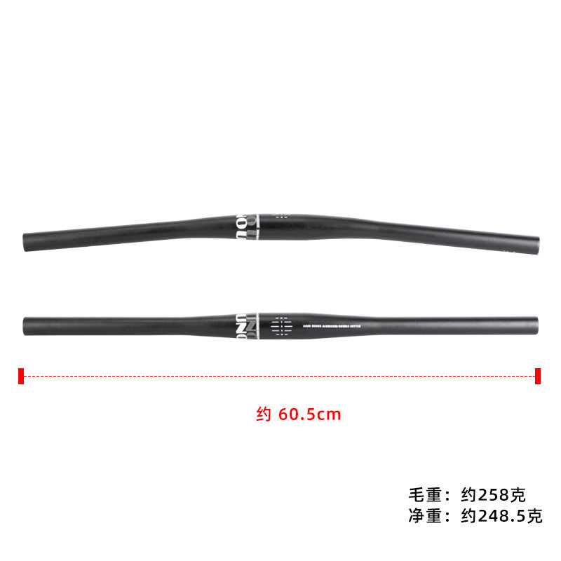 UNO jinxiang manillar de la bicicleta montaña aleación aluminio tubo DB mango horizontal 600 cabeza ancha accesorios montar