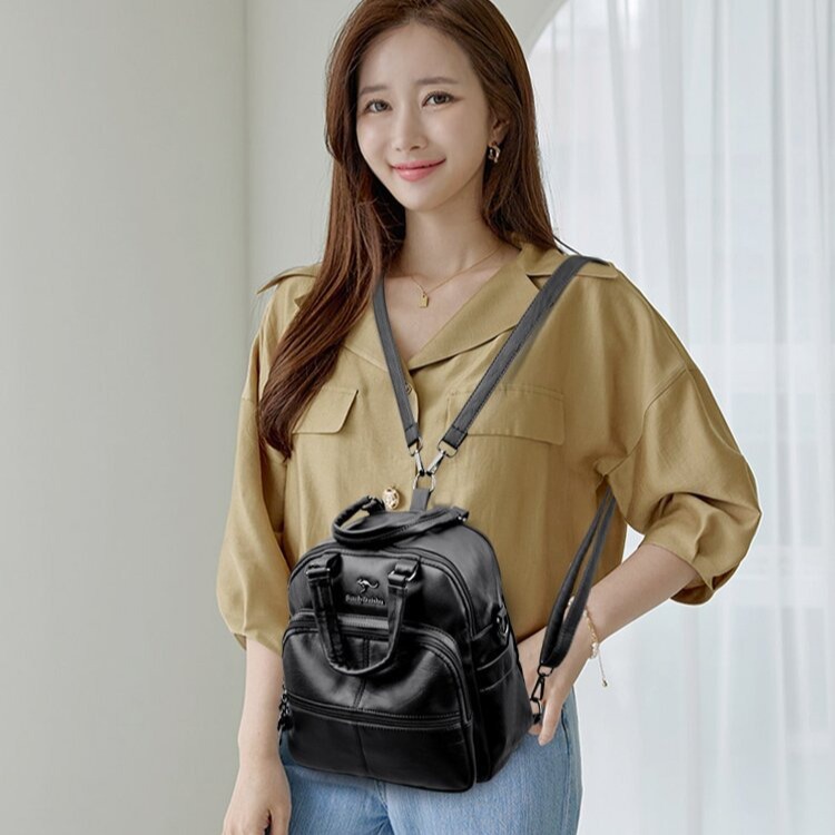 跨境包包女2023新款大容量多用女包手提单肩斜挎包女士双肩包潮