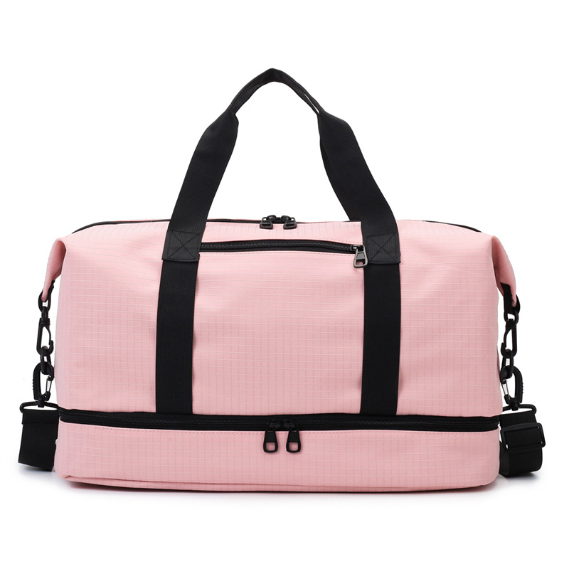 Bolsa de viaje separada en seco y húmedo, bolsa de equipaje de gran capacidad para viajes de negocios de corta distancia, bolsa de fitness de natación deportiva, bolsa de almacenamiento