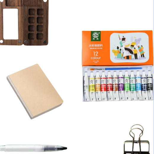 Tapa de caja de succión magnética Tablero de dibujo para niños pequeño y portátil Creative Mini kindergarten Clase de artesanía Graffiti Tablero en blanco pintado a mano