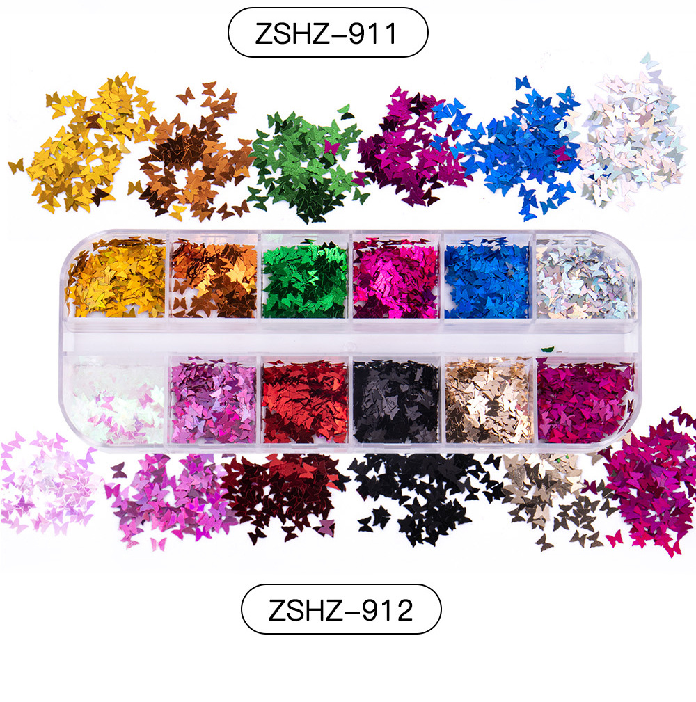 30g Weight Nail Decoration Accessories Nail Supplies See detail page-[15 Books in a Box] Rainbow Horse Keychain Box Quantity Sequin Material Square, Moon, Heart Shape Pattern Simple Style Style Hot 12 Nail Art Too Small Sequins Nail Art Jewelry For Valentine's Day Ultra-Thin Nail Sticker Wholesale 14